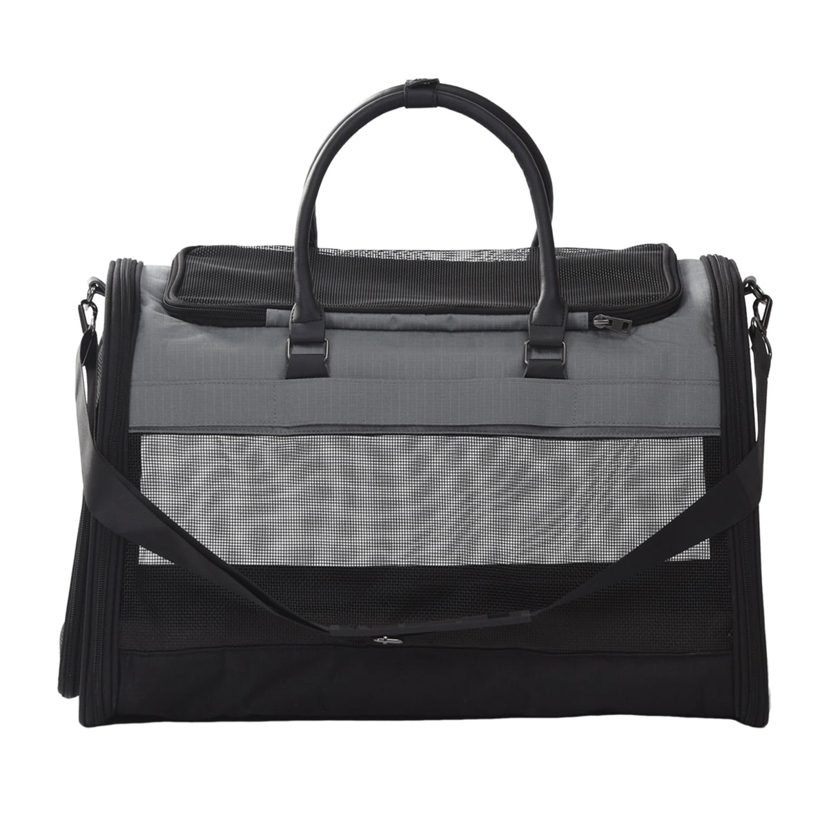 grey cat carrier bags