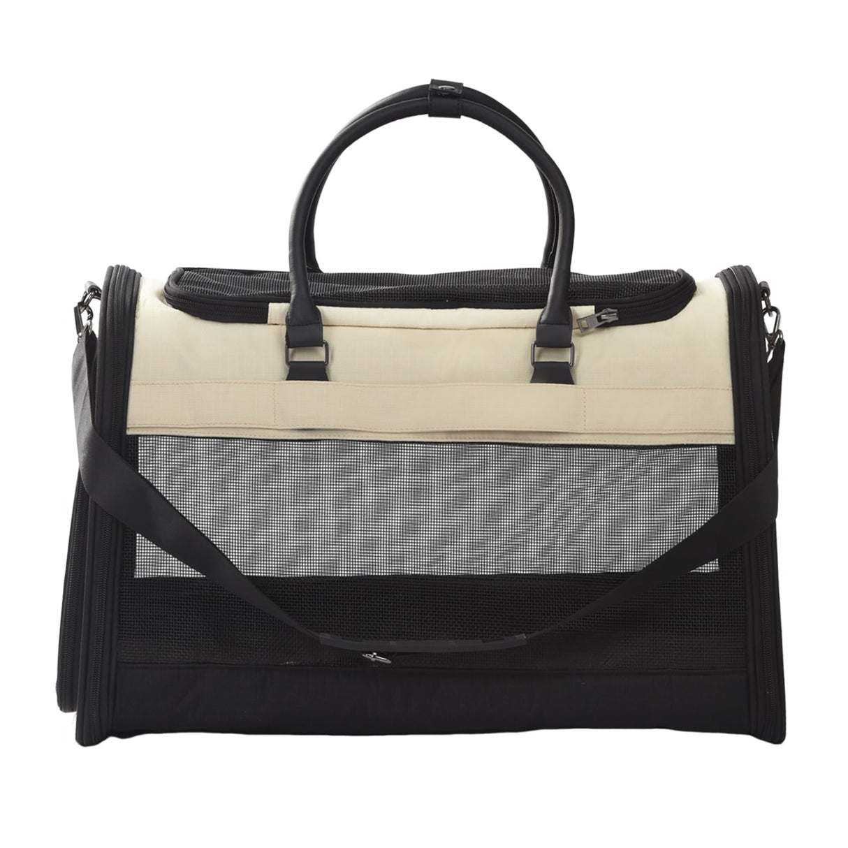 soft sided cat carrier front