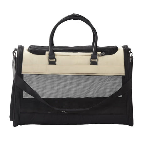 soft sided cat carrier front