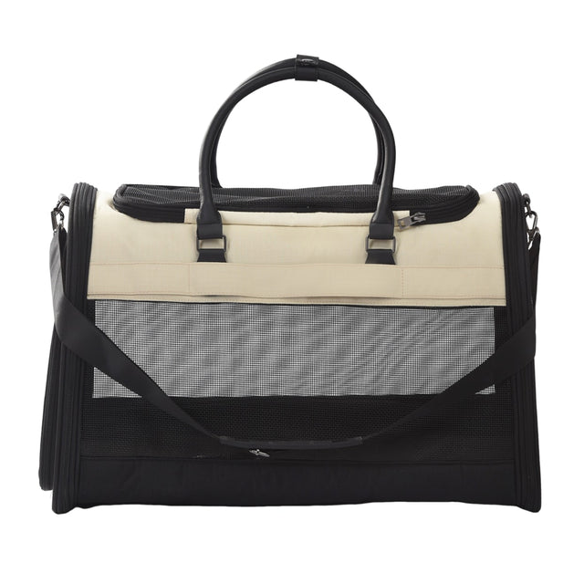 soft sided cat carrier front