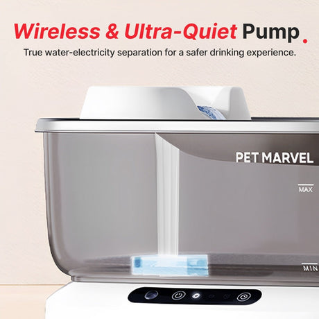 the pump is wireless and utral quiet