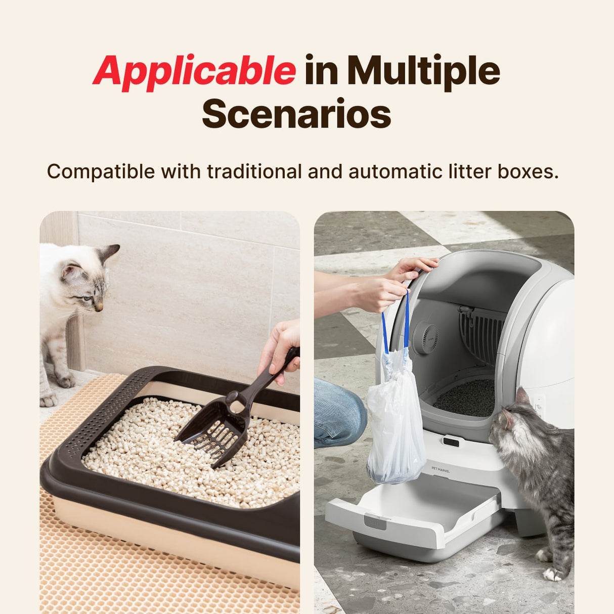 Creamy Clumping Plant-Based Cassava Cat Litter