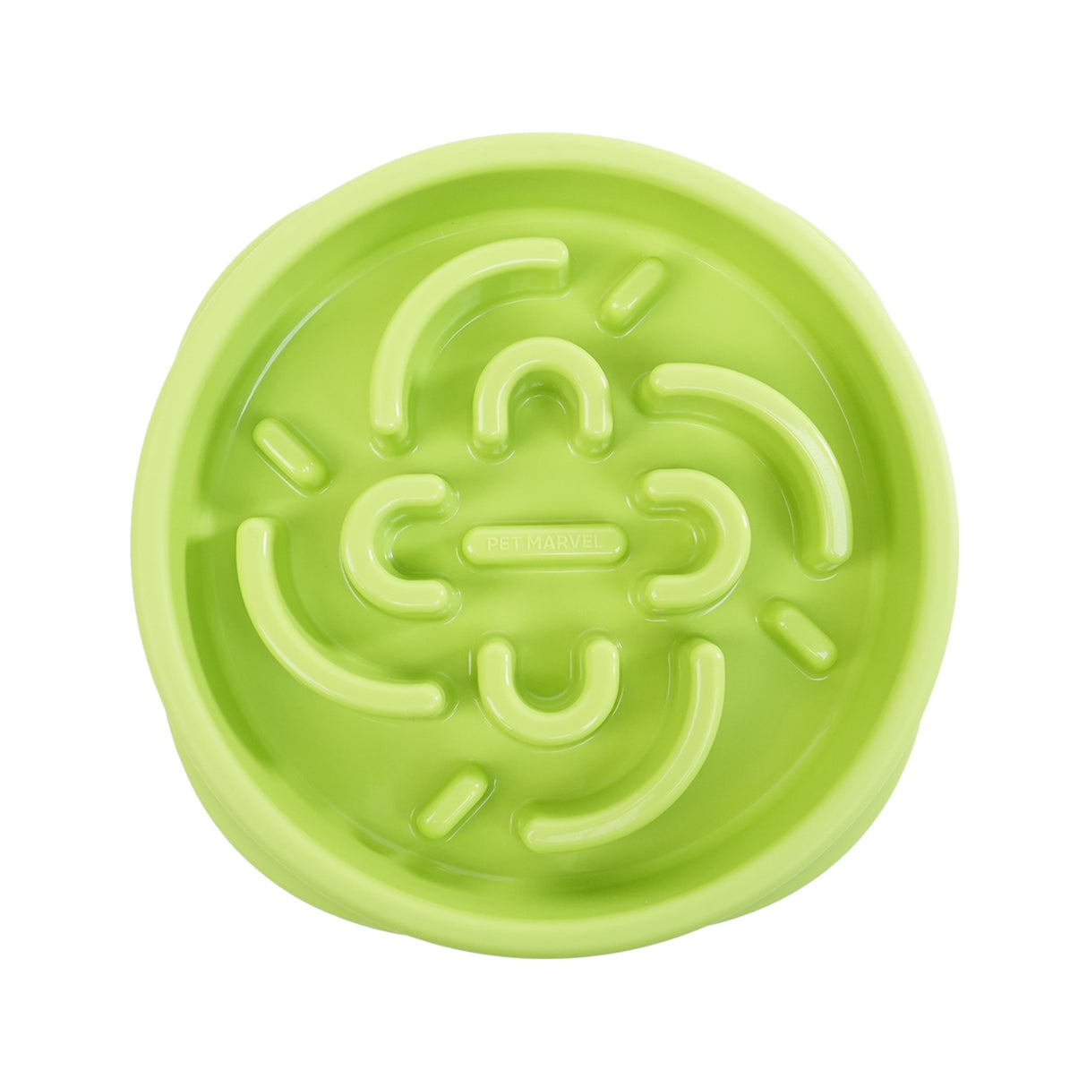 PET MARVEL dog feeding bowl slow green pure product without kibble