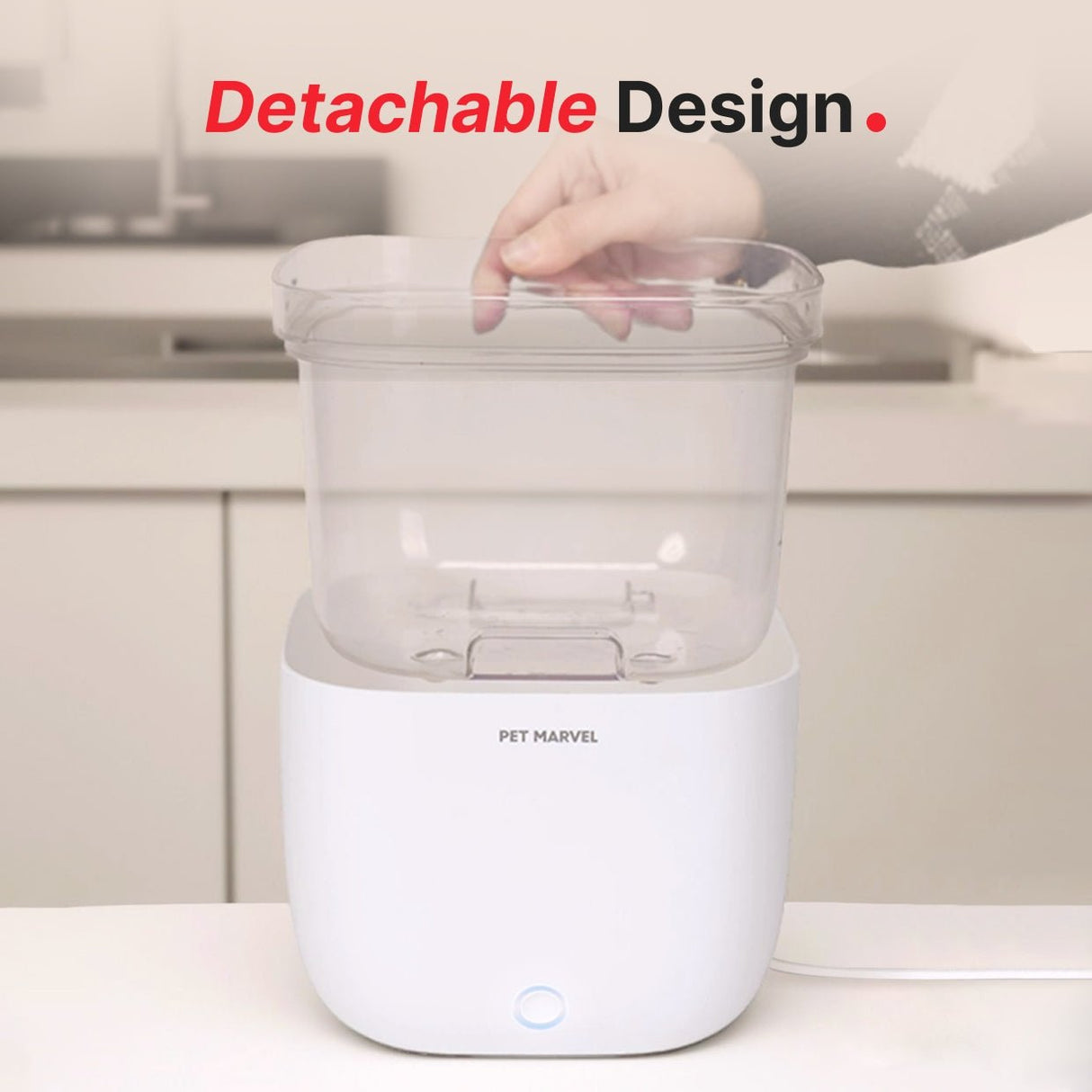 detachable simple structure for easy cleaning