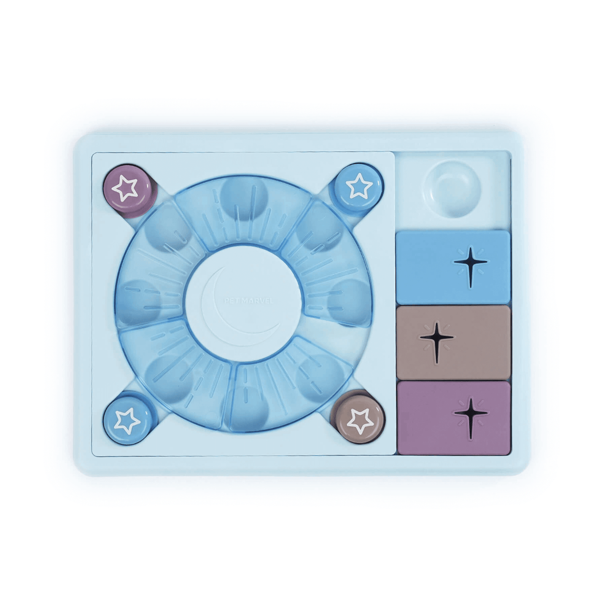 moderate difficlty mental stimulation puzzle toy for dogs