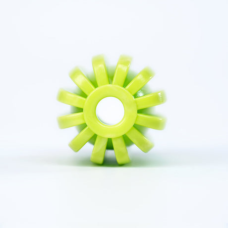 PET MARVEL strong rubber dog treat dispenser toy green