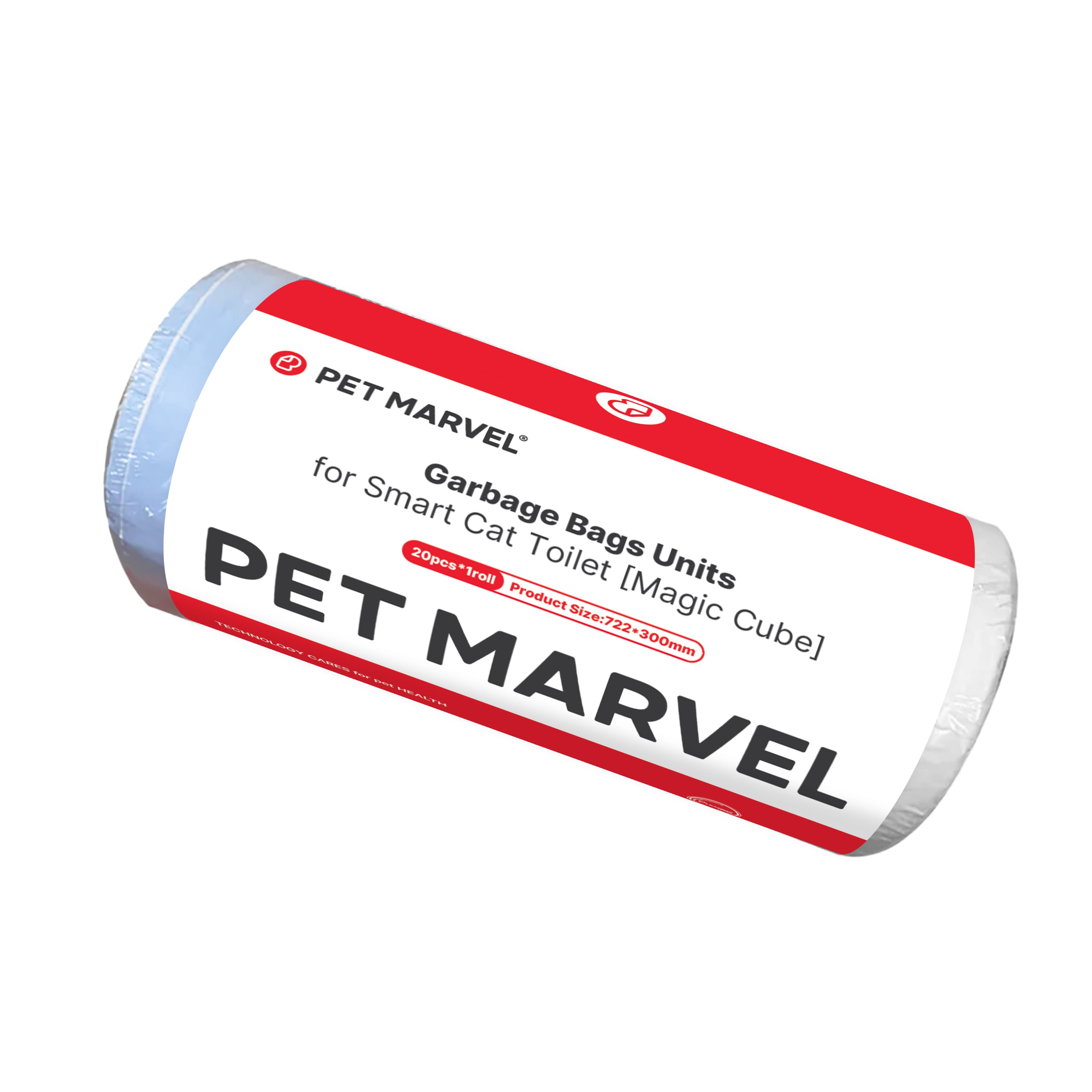 PET MARVEL Self Cleaning Litter Box with Waste Bag and Accessories