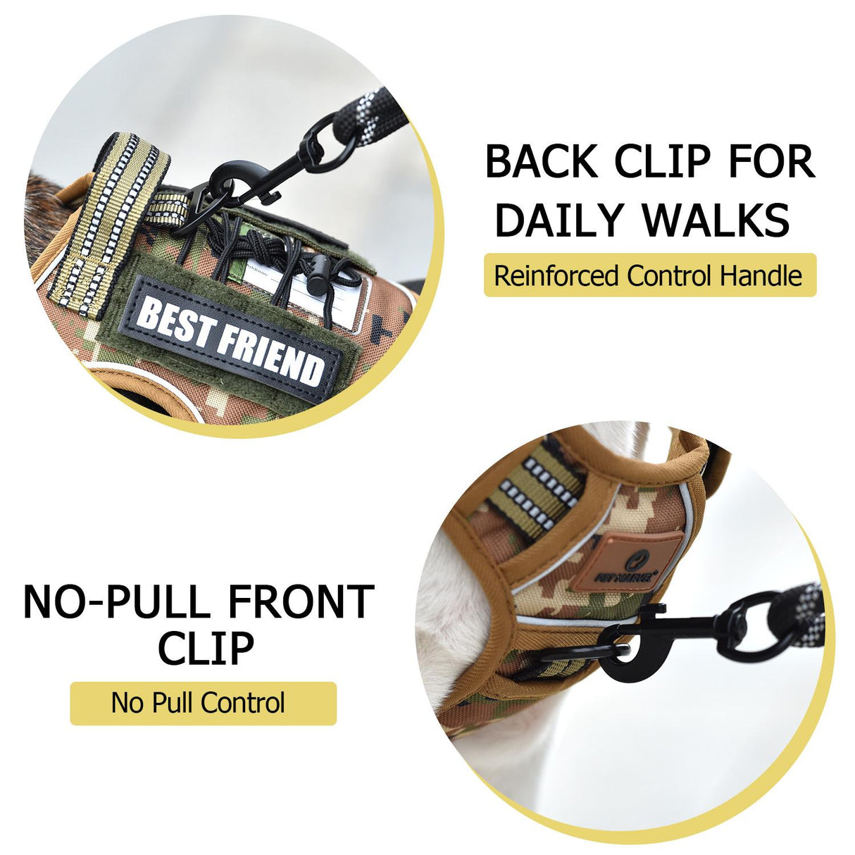 Classic No-Pull Tactical Dog Harness