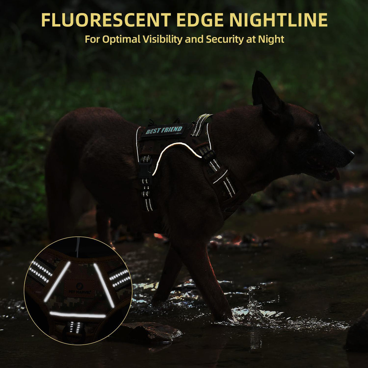 Classic No-Pull Tactical Dog Harness