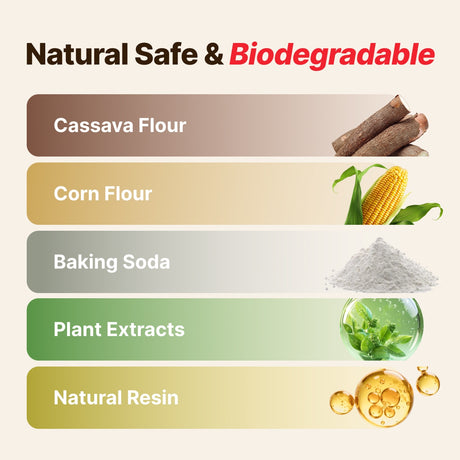 Creamy Clumping Plant-Based Cassava Cat Litter