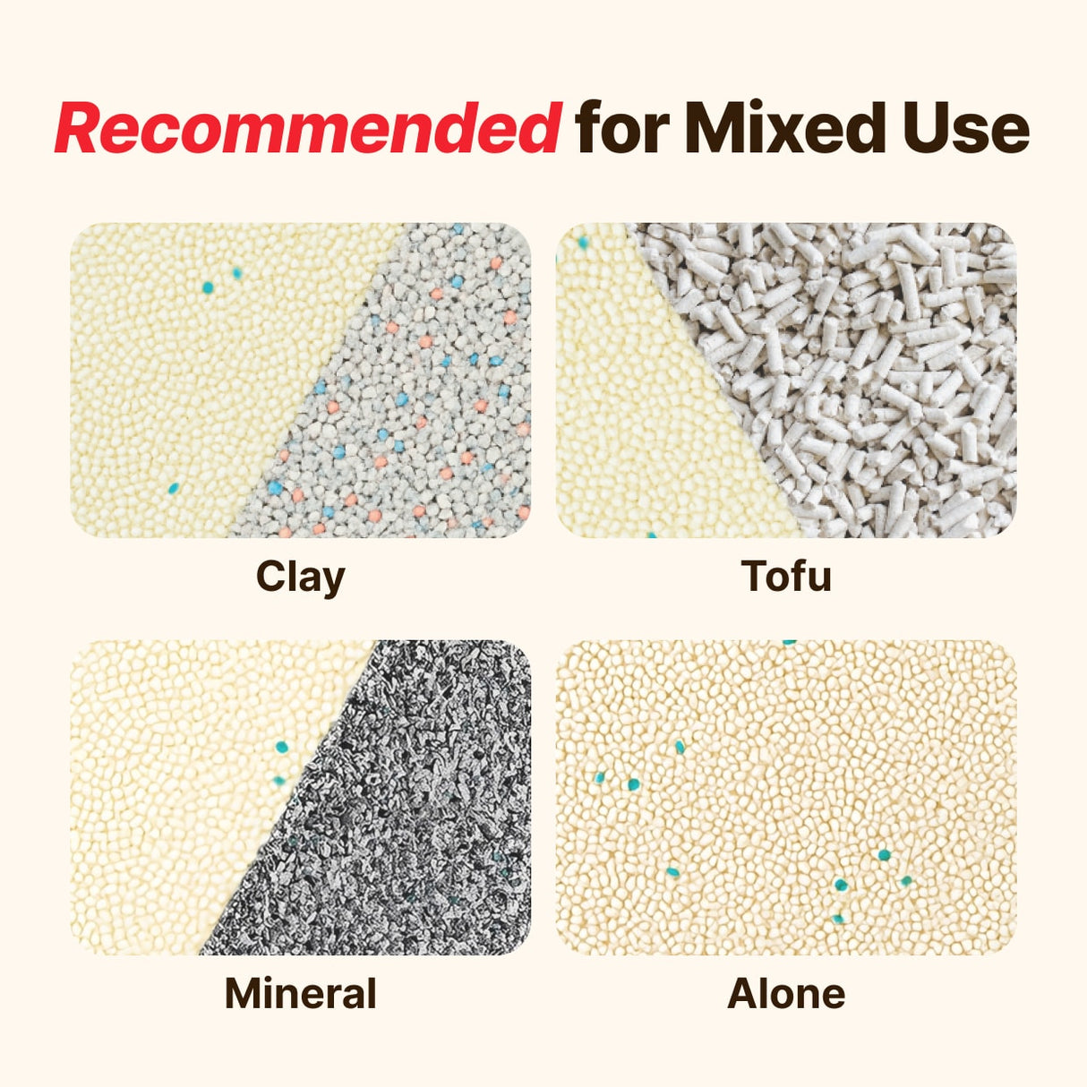 Creamy Clumping Plant-Based Cassava Cat Litter