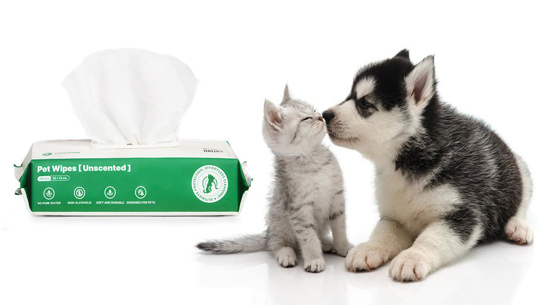 PET MARVEL pet wipes keep your pet clean and happy