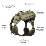 Outdoor Tactical Saddle Harness