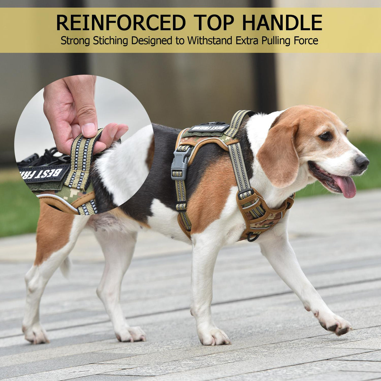 Classic No-Pull Tactical Dog Harness