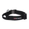 PET MARVEL tactical dog collar with handle black