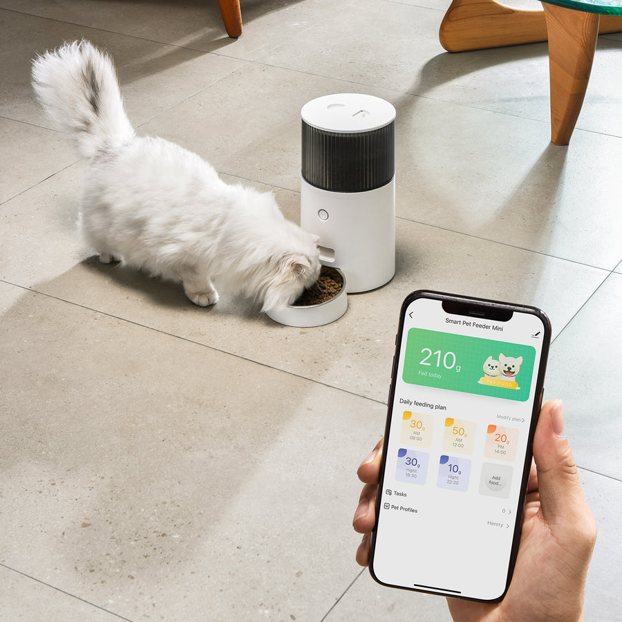 Wifi-enabled auto Pet Feeder and food dispenser